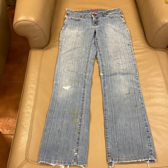 Wrangler Denim - Wrangler Premium Patch Low Rise Jeans- Vintage-30 x 33